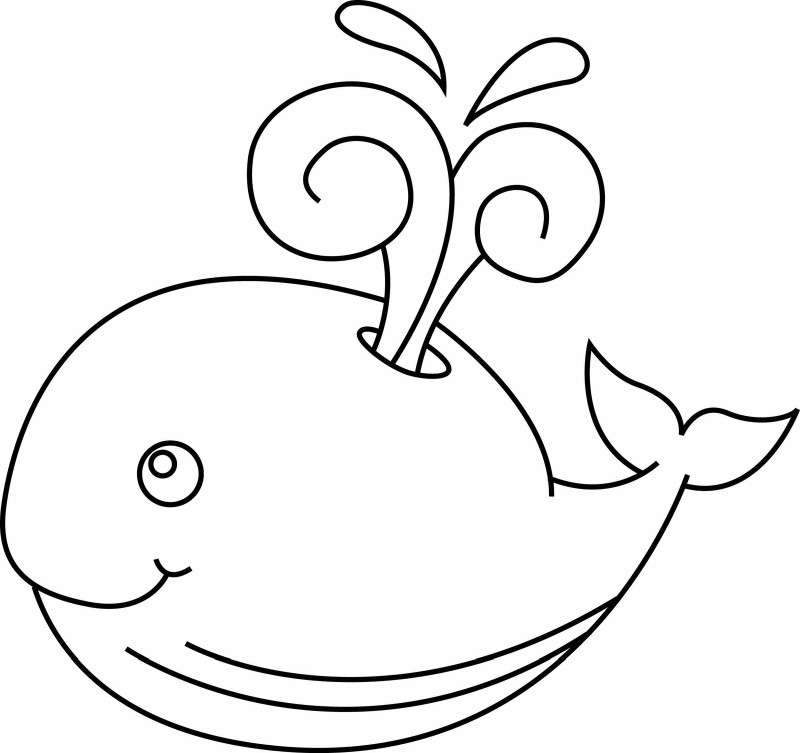 Wieloryb kolorowanki